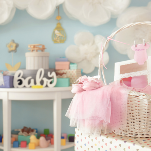 Baby shower digital invitation